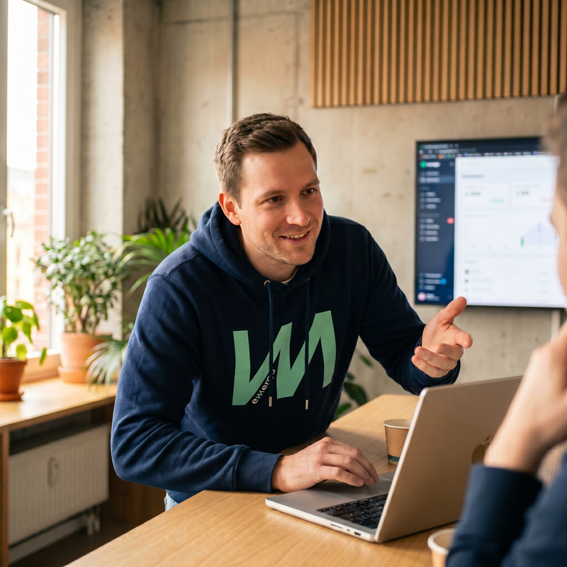 Arbeitsumgebung bei Emerge Tech